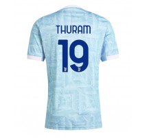 Juventus Khephren Thuram #19 Koszulka Wyjazdowa 2025-26 Krótki Rękaw